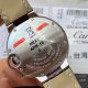 Swiss Quartz Cartier Medium Ballon Bleu Brown Leather Strap Watch 33mm (6)_th.jpg